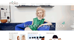 Desktop Screenshot of mokobeauty.com